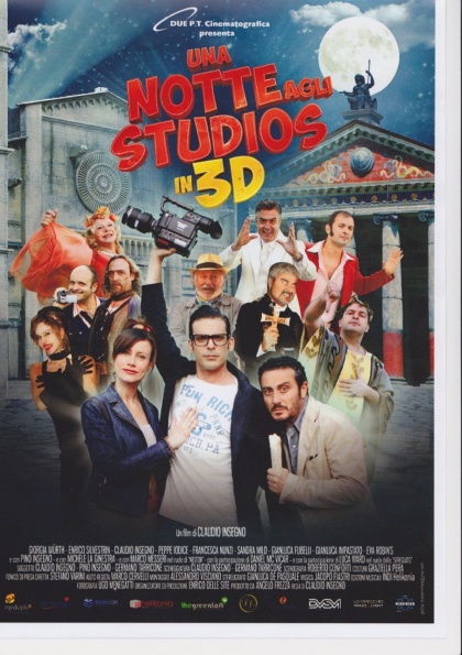 Locandina Film 3D Notte agli Studios 
