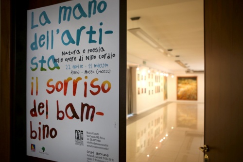 "La mano dell'artista il sorriso del bambino: natura e poesia nelle opere di Nino Cordio" 22 aprile / 11 maggio 2016, Museo Crocetti, Roma